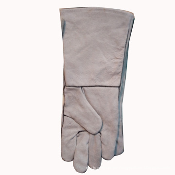 Guantes de cuero natural de soldadura de piel de vaca